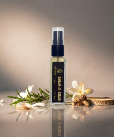 sabah al khair mini luxe perfume spray by ahlaam fragrance